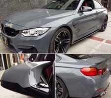 50FT x 5FT Premium Ultra Gloss Nardo Gray Vinyl For Whole Car Wrap Film Sticker