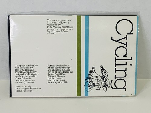 british post office cycling set 9p 10p 11p 13p - Picture 4 of 4