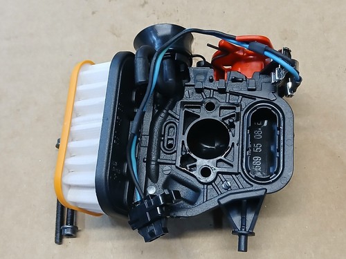Husqvarna 545 Mark II Motorsäge Luftfilter, Halterung, Sockel, Schalter, Primerbirne OEM - Bild 3 von 5
