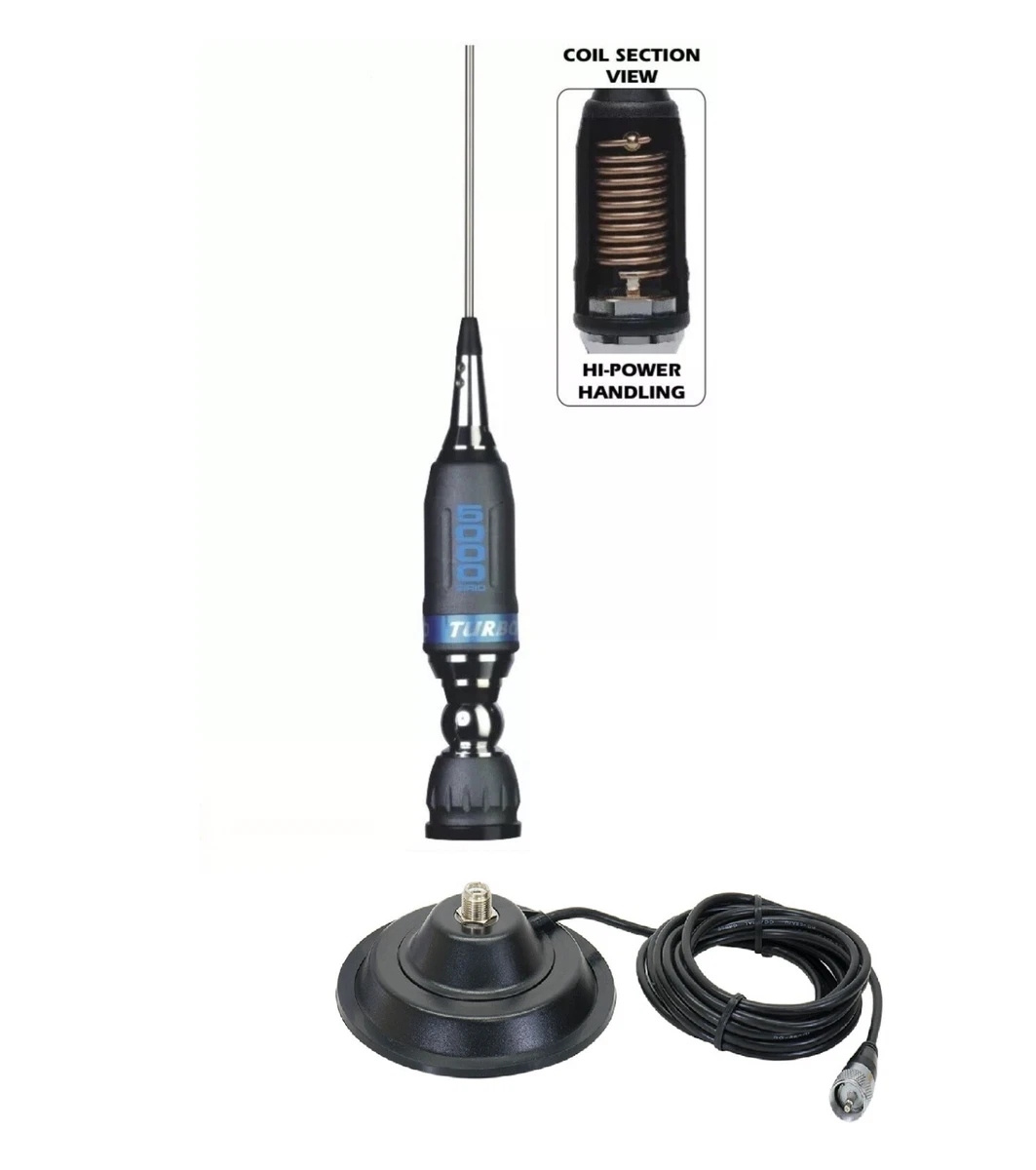 CB ANTENNA SIRIO RED DEVIL FIGHTER P 5000 MAG MOUNT PL 145mm - Foto 13