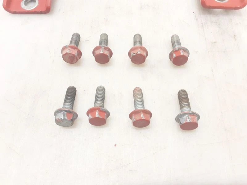 Juego de bisagras para puerta trasera Jeep TJ Wrangler OEM PV5 naranja impacto 2004 2005 2006 114102 Foto 2 de 4