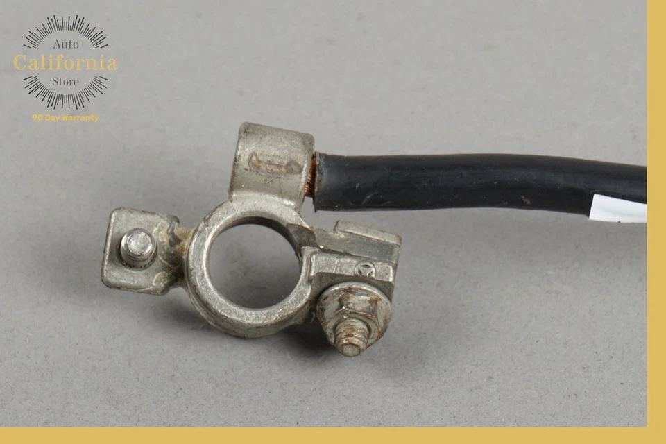 Terminal de bateria Mercedes W208 CLK320 C230 cabo negativo conexão ao solo fabricante de equipamento original - Imagem 2 de 4