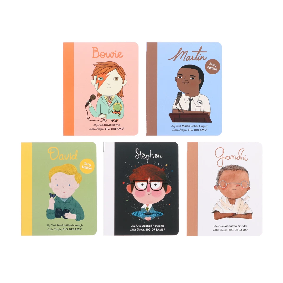 Little People, Big Dreams: Genius Mens 5 Books Collection Set - Ages 2-4 - BB - Image 2 of 4