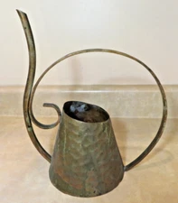 Vintage Hand Hammered Chippewa Copper Water Pitcher Can , Burwood Products,