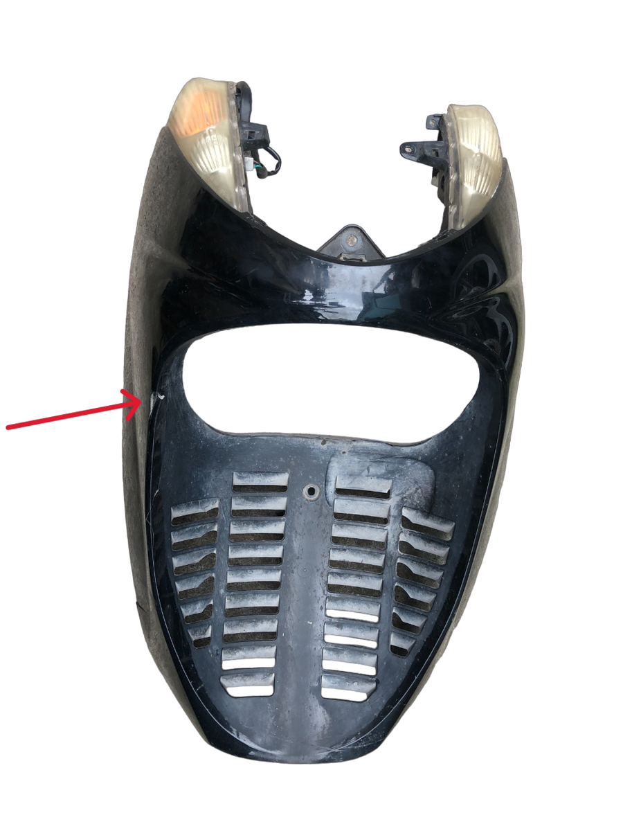 CARENA SCUDO ANTERIORE HONDA SH 300 2005 2006 2007 2008 2009 VEDI