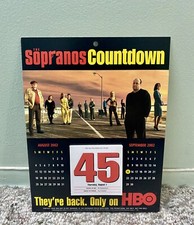 Vintage HBO's The Sopranos 2002 Daily Trivia Calendar Season 4 PROMO