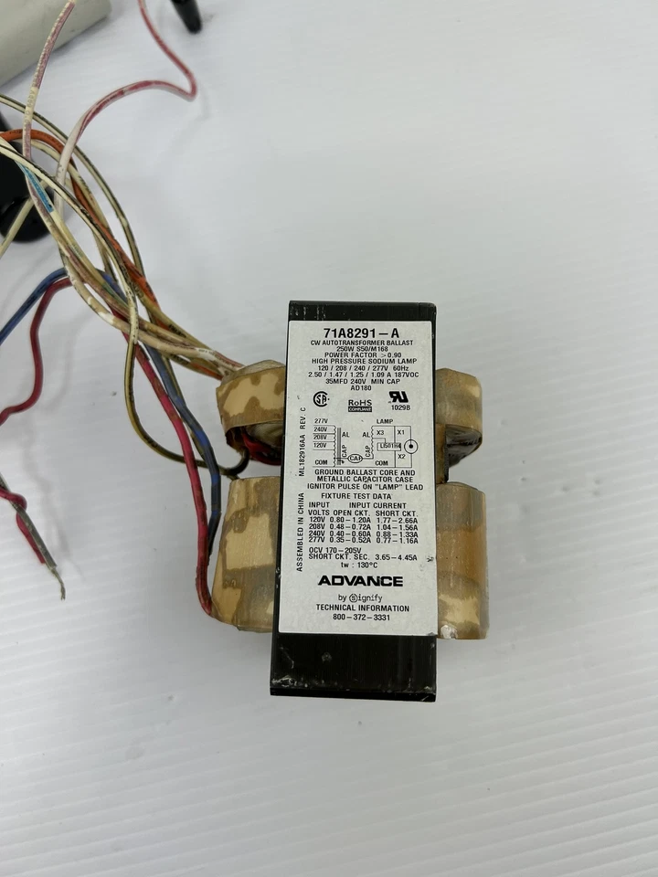 Advance 71A8291-A CW Autotransformer Ballast 250W S50/M168 - Image 2 of 4