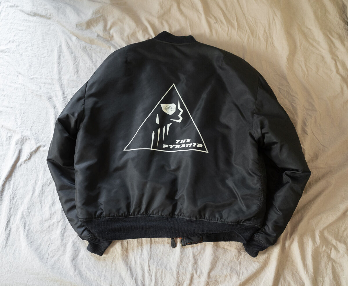 Raf Simons SS 2000 The Pyramid MA-1 Bomber Jacket | eBay Raf Simons SS 2000 The Pyramid MA-1 Bomber Jacket | eBay