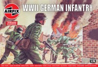 Vintage Classic: Wwii German Infantry 1:76 Figure Kunststoff Modell Kit Airfix