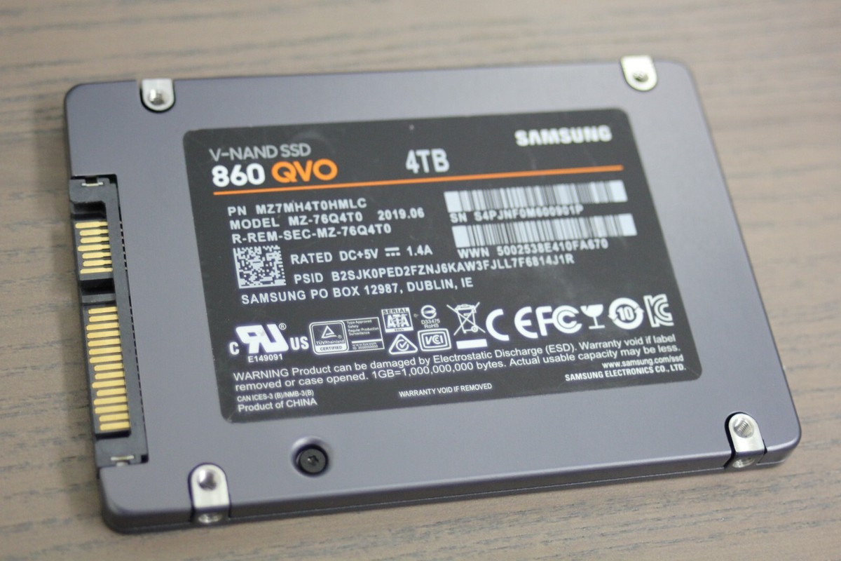 Samsung 860 QVO 4TB 2.5