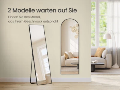 SONGMICS Ganzkörperspiegel rechteckiger gewölbter  Standspiegel - Bild 1 von 4