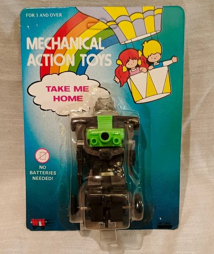 vintage WH worrior Robot pencil sharpener Blcak Yellow Red - Picture 7 of 8