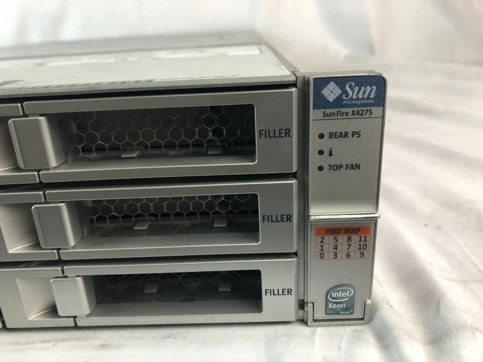 ORACLE Sun Fire X4275 NO CPU, NO RAM, NO HDD, Base 541-2542 W/ TRAYS, 2X PSU - Image 4 of 4