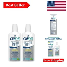 Healthy Teeth Anti-Cavity Mint Mouthwash (32 Fl Oz Twin Pack)