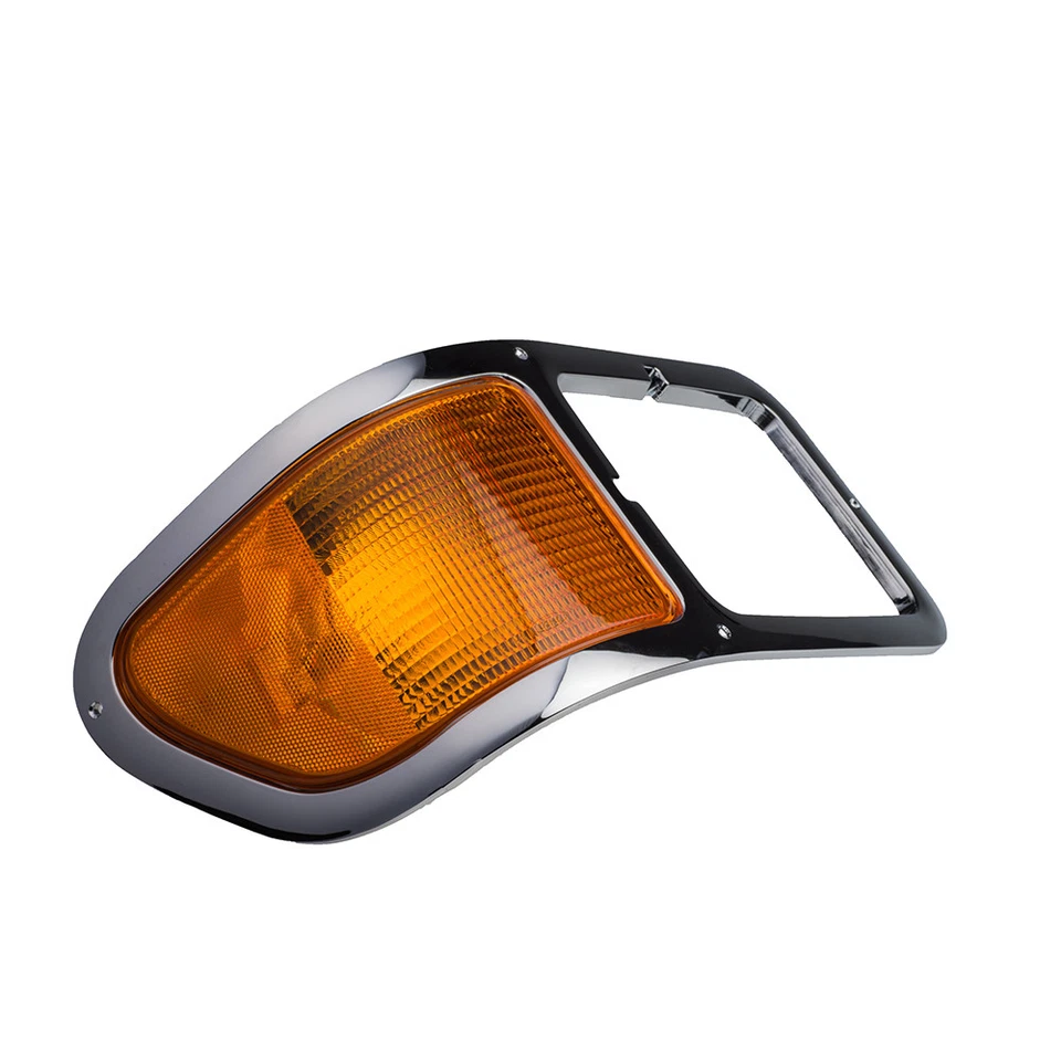 2000-2014 Ford F650 F750 Passenger Chrome Turn Signal Parking Light Lamp OEM - Image 3 of 4