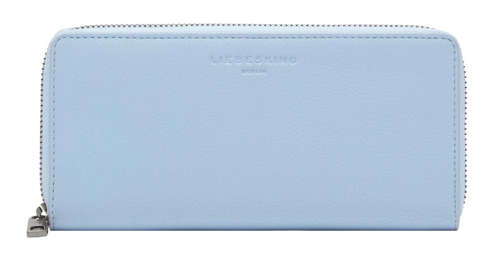 LIEBESKIND BERLIN Zip Around Wallet Blue Denim
