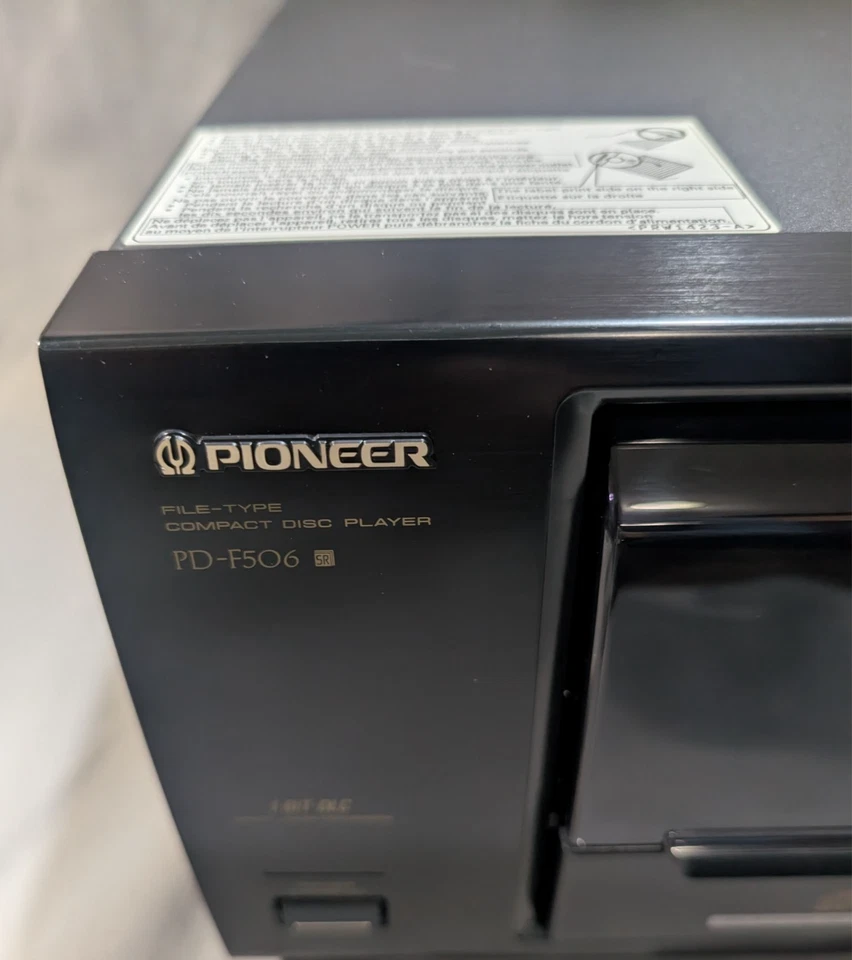 Vintage Pioneer PD-F506 file type 25 disc CD changer player - Tested & working - Image 3 of 4