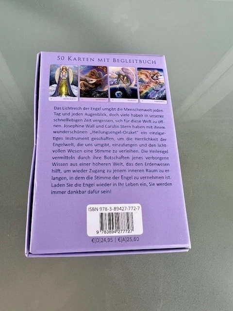 Das Heilungsengel Orakel - Orakelkarten Wahrsagekarten Tarot Heilung Engel Hilfe - Bild 2 von 3