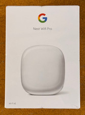 GOOGLE Nest WiFi Pro  WIFI 6E Whole Home System GA03030  Single Unit - NEW BOXED