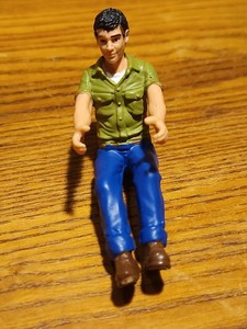 Schleich Horse Accessories PICKUP DRIVER Farm Worker Man Sitting Boy
