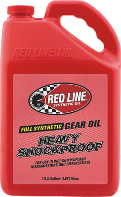 Red Line Synthetic Oil Heavy Shockproof Gear Oil 1 Gallon Part 58205