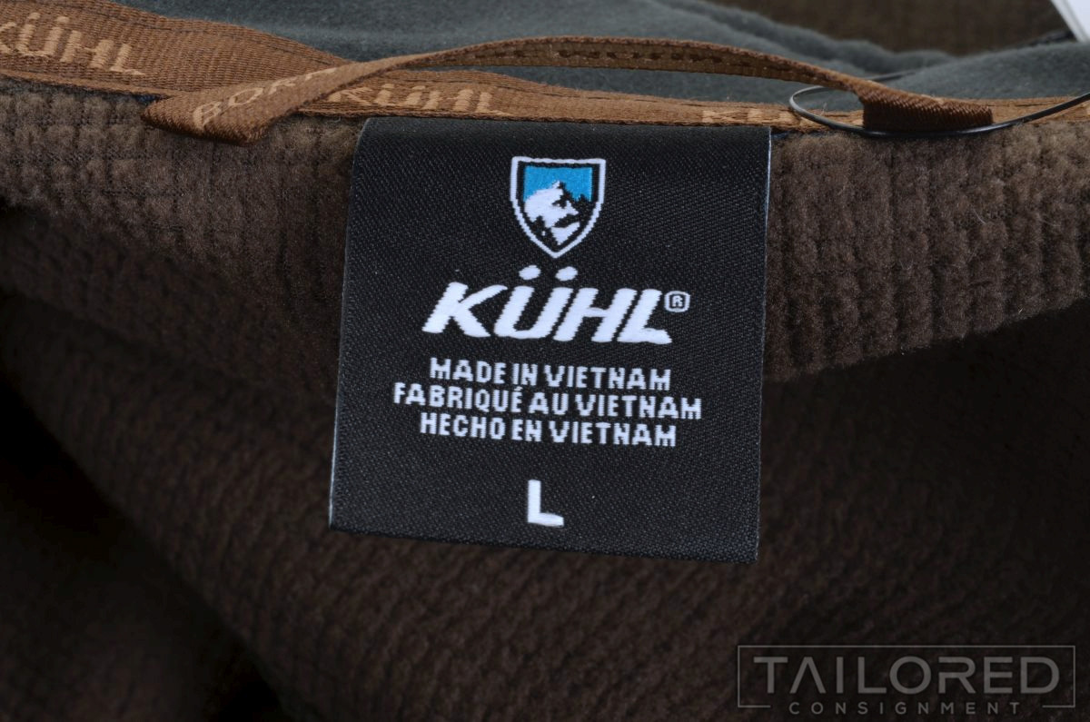 KUHL Brown Solid Polyester Mens Zip Jacket Coat -… - image 7