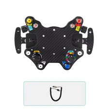 SIMSONN PC Simracing Steering Wheel LED Buttons Racing Hub Instrument Button Box