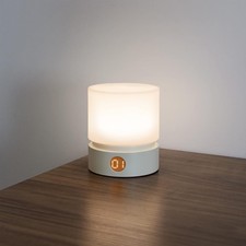  Night Light with Timer, Small Bedside Table Lamp, LED Children's Night