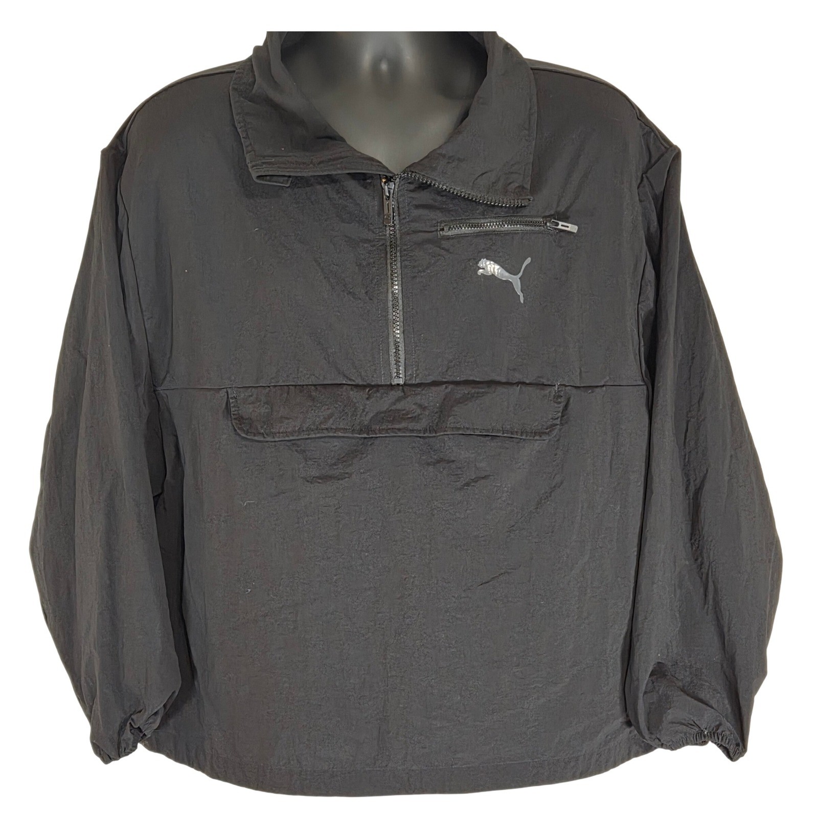 Puma Pullover Windbreaker Jacket Half Zip Lightwe… - image 1