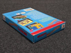 NES MICKEY'S SAFARI IN LETTERLAND Complete CIB Box Nintendo Disney Letter Land