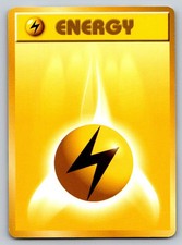 Lightning Energy LP Base Set Pokemon Japanese