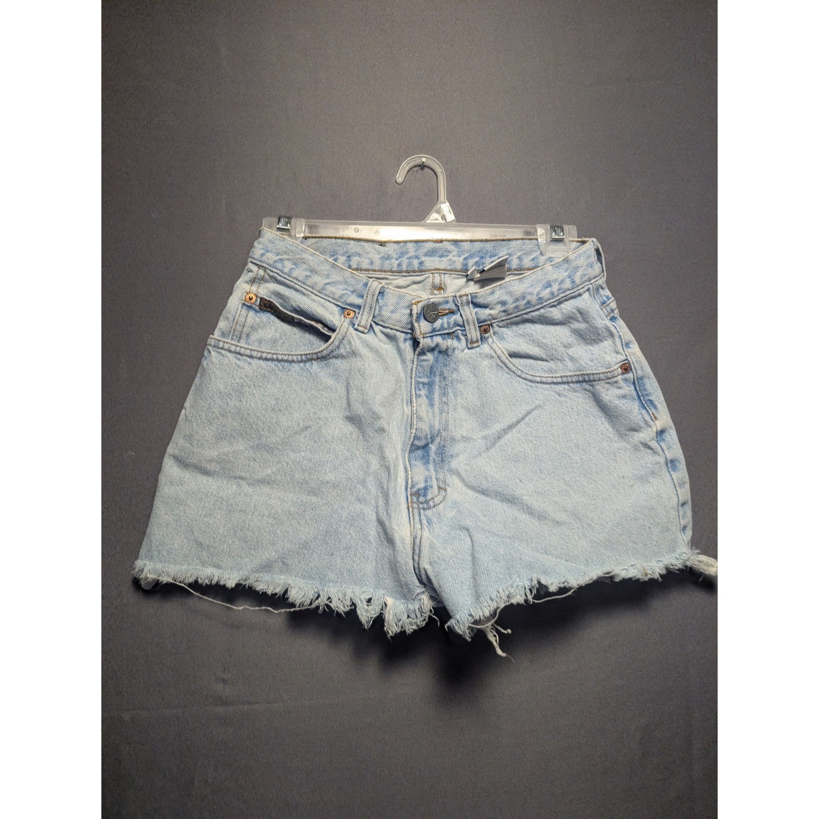 Calvin Klein Jeans, Vintage Calvin Klein Jeans High Waisted Denim Cutoff Shorts Light Wash Size 7