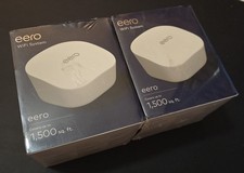 LOT OF 2: NEW SEALED Amazon Eero Mesh WiFi System Router 1-Packs J010111 