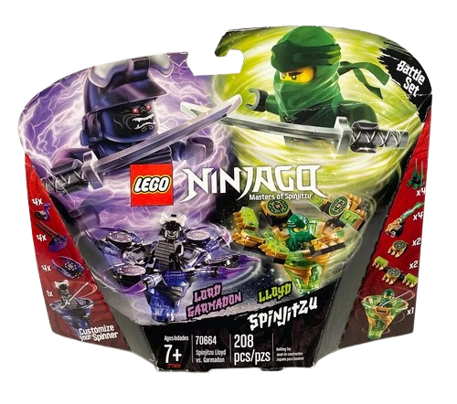 LEGO Ninjago Master Lloyd w Saber & Tassel from set 71805 Jay's