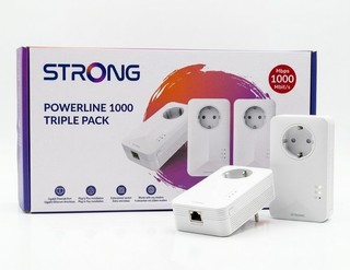 Strong Powerline Steckdose CPL 1000 3 Stück (A22)