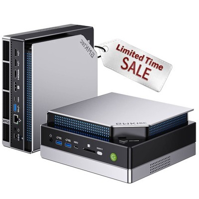 GMKtec EVO-X2 AI Mini PC Gaming AMD Ryzen AI Max+ 395 128GB LPDDR5X RAM 2TB SSD