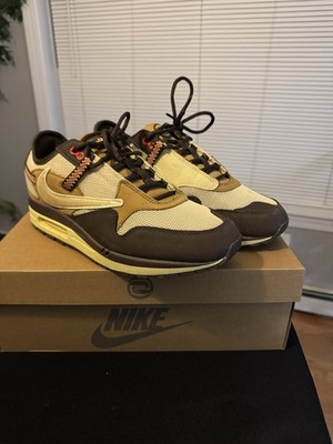 Nike Air Max 1 x Travis Scott Baroque Brown Men's Sneakers DO9392-200