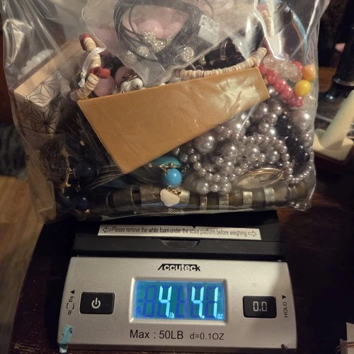 4 Pounds Vintage to Modern Costume Jewelry Lot  Wear, Sell, Craft