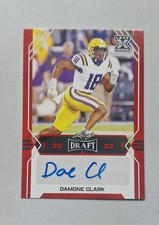 2022 Leaf Draft - Autographs Damone Clark #BA-DC1 Red (AU, RC)