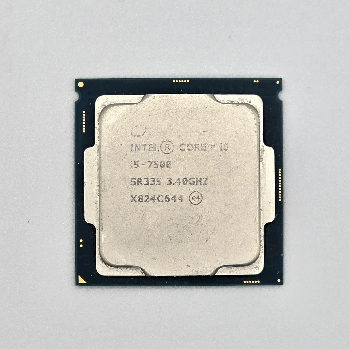 Intel Core Kabylake i57500 Processeur 3,40 GHz Argent pas cher