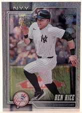 2026 Topps Series 1 Ben Rice #133 Holo Foil New York Yankees