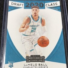 2020-21 Panini Contenders Draft Picks Rookie LaMelo Ball #4 2020 Draft Class