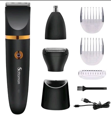 Scttomon Grooming Kit RFC-2018 3-in-1 Men’s All-in-One Hair/Body/Nose Trimmer