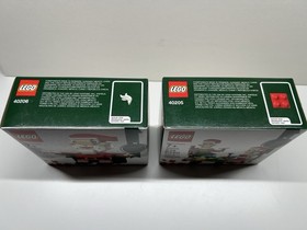 LEGO Holiday  Santa Claus 40206  and Christmas Elves 40205 Brand New / Sealed