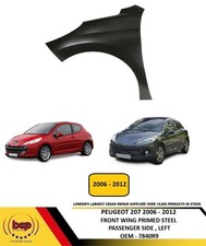 PEUGEOT 207 2006 - 2012 FRONT WING FENDER STEEL PASSENGERS SIDE LEFT NEARSIDE