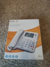 AT&T CL4939 Single Line Corded Phone - White NEW OLD STOCK