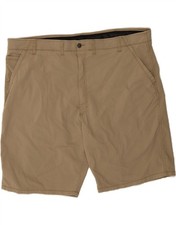 WRANGLER Mens Cargo Shorts W48 4XL Beige Cotton AO05