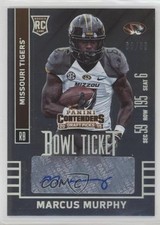 2015 Panini Contenders Draft Picks Bowl Ticket 60/99 Marcus Murphy #218 Auto 0v1
