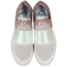 NWT APL TechLoom Bliss Ivory Creme Beachwood Athletic Running Sneakers Size 11 M