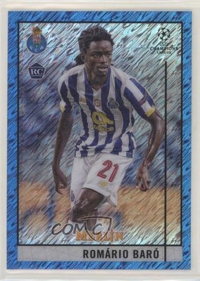 2020-21 Topps Blue Shimmer Refractor 64/75 Romario Baro #22 Rookie RC 0jk3